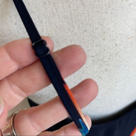 Collective Concepts Layered Adjustable Strap Flame Print Cami - Small - Picture 6 of 10